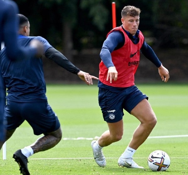 Ross Barkley entrena con el Chelsea