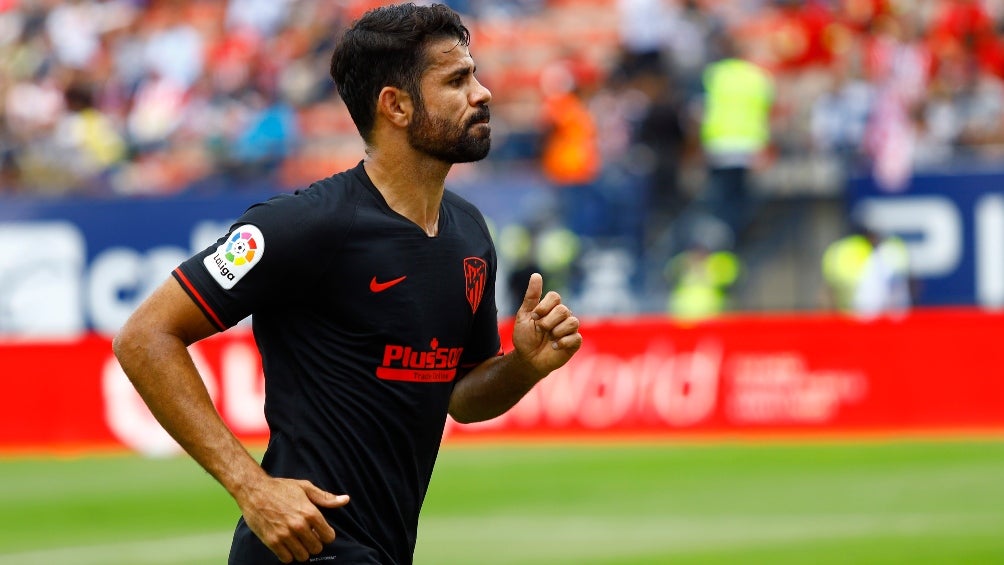 Diego Costa en un partido del Atlético de Madrid