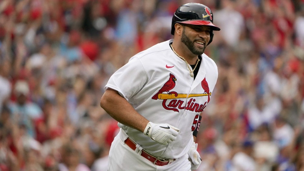 Albert Pujols en festejo