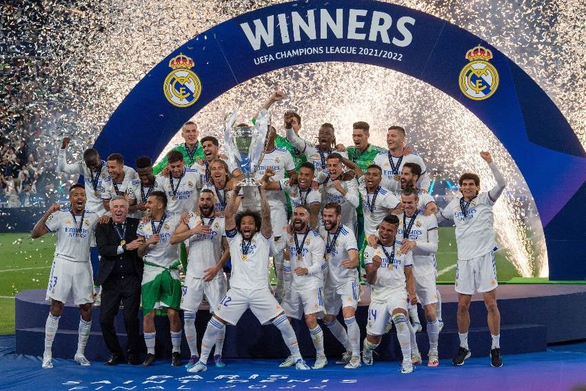 Real Madrid, actual campeón de la Champions League