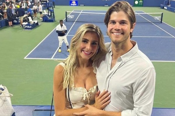 Megan Lucky y Andrew Dillinger en el US Open 2022