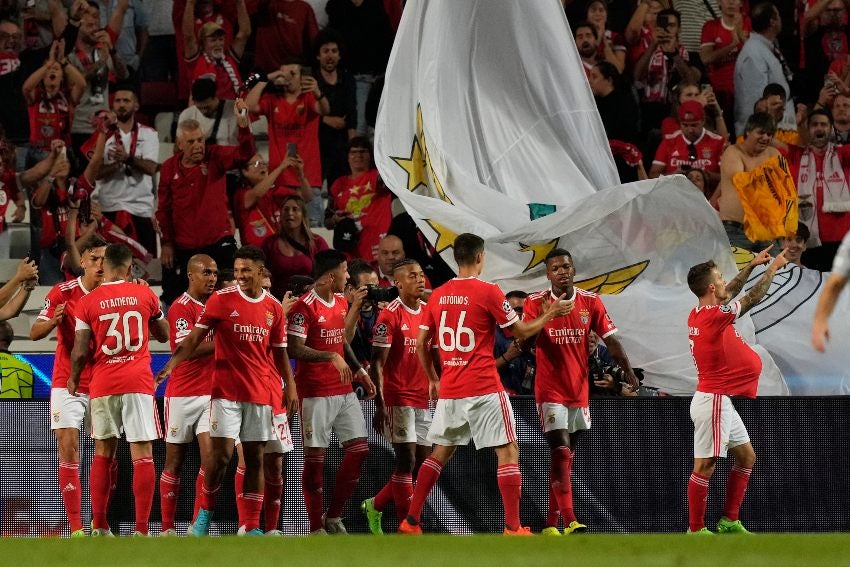 Benfica ganó ante Maccabi Haifa en Champions