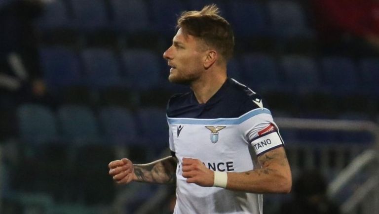 Ciro Immobile durante un partido