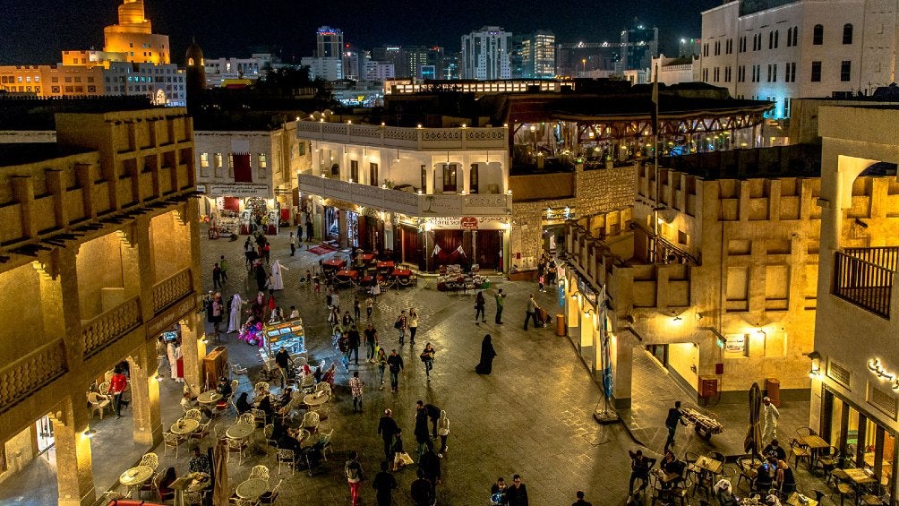 Souq Waqif, mercado al centro de Doha