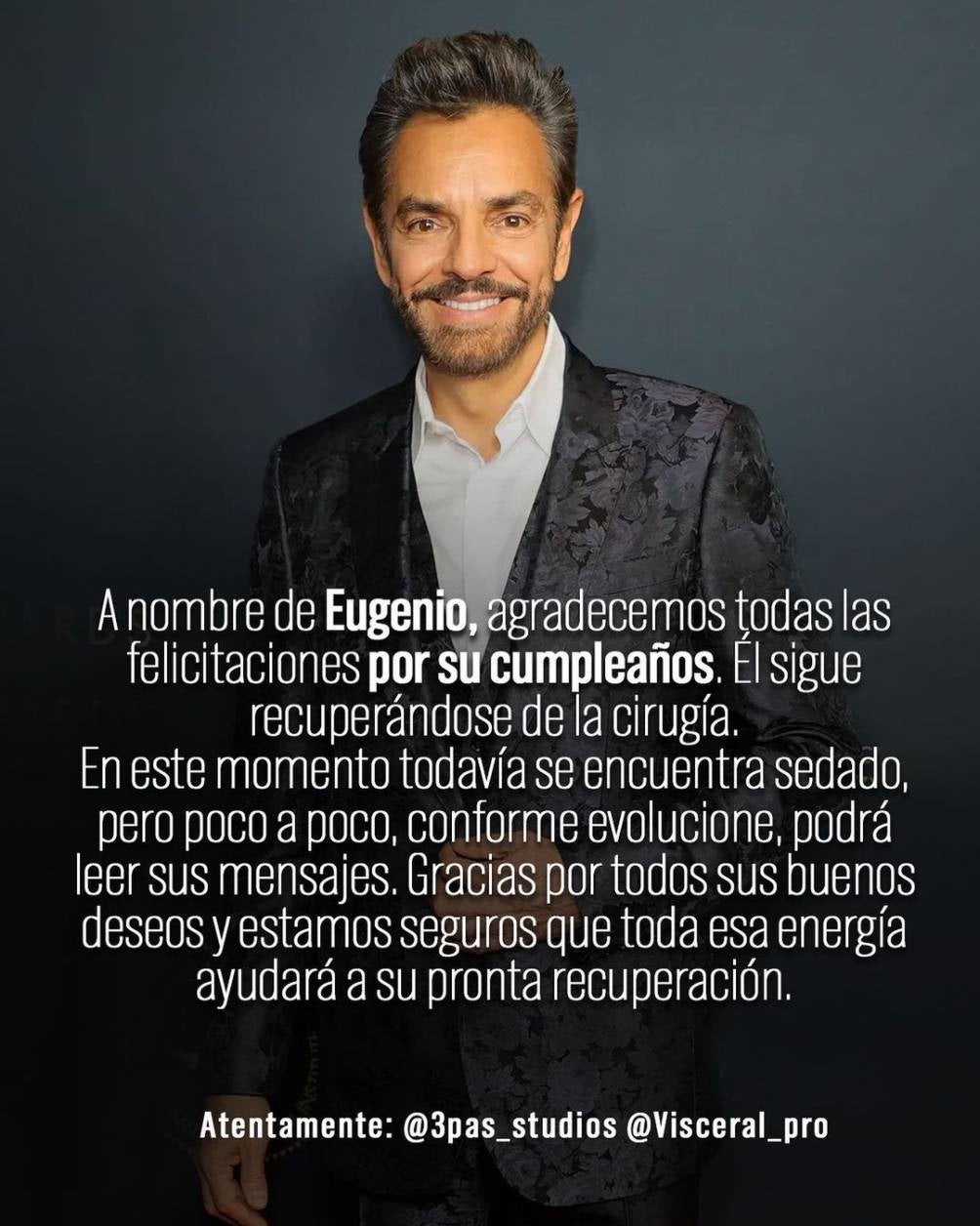 Este fue el comunicado de prensa que sacaron sobre Derbez