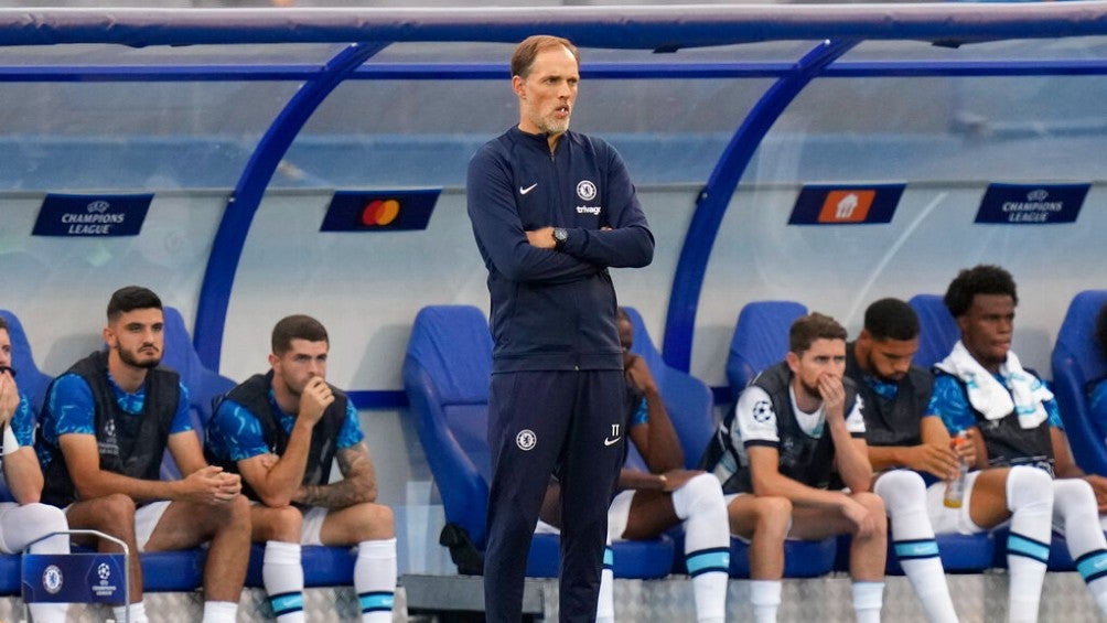 Thomas Tuchel durante un partido con el Chelsea