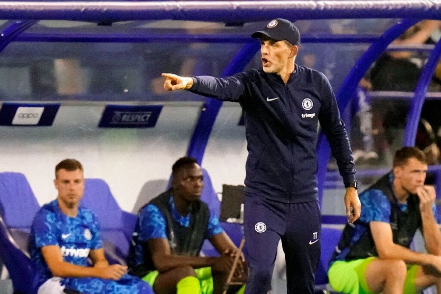 Thomas Tuchel durante un partido con el Chelsea