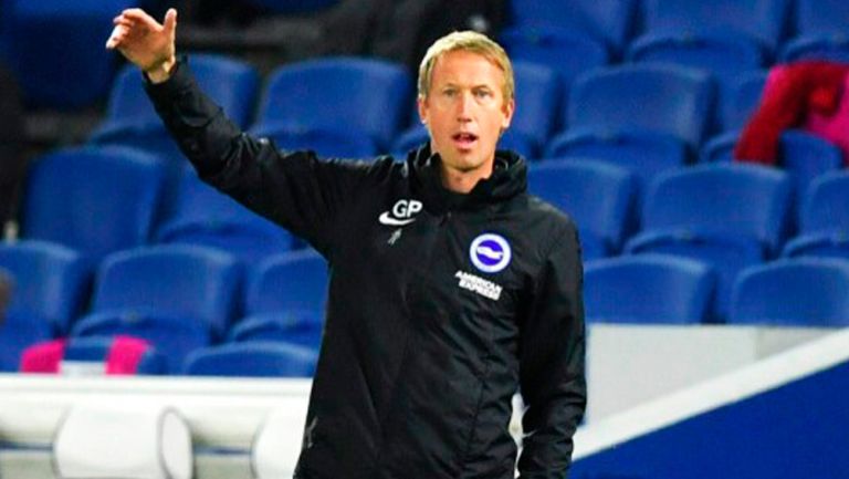 Graham Potter, sorprendido por una acción