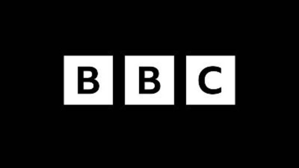 Logo en negro de la BBC