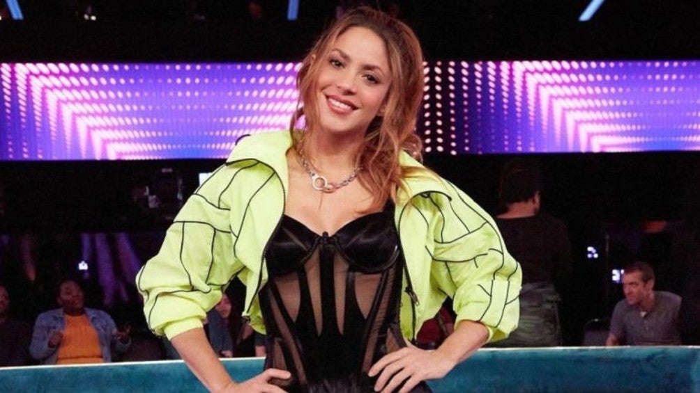 Shakira en un programa de televisión