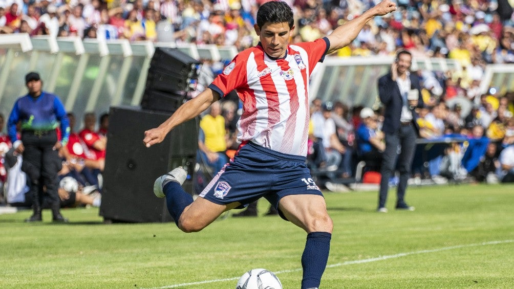 Jonny Magallón en el Clásico de Leyendas del 2019