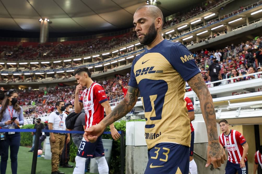 Dani Alves previo a enfrentar a Chivas