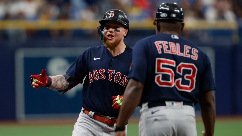 Alex Verdugo: Cuadrangular del mexicano no evitó derrota de Red Sox ante Rays