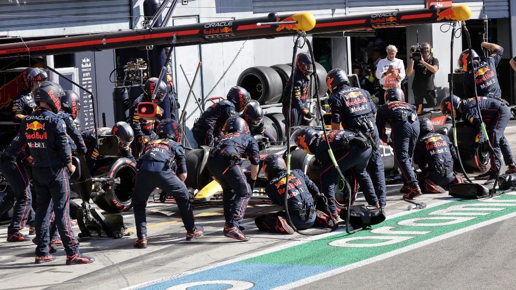 Checo Pérez en el GP de Italia