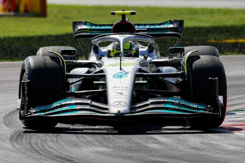 Monoplaza de Lewis Hamilton