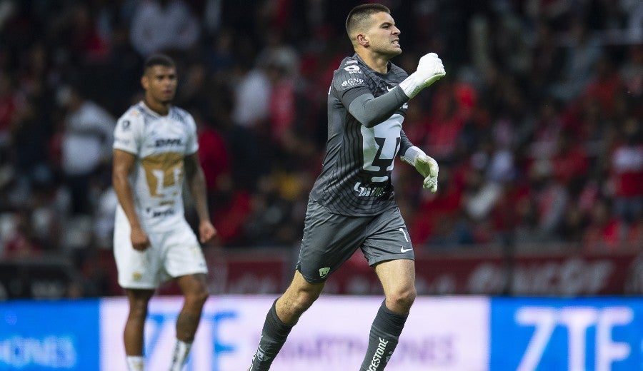 González celebra su anotación