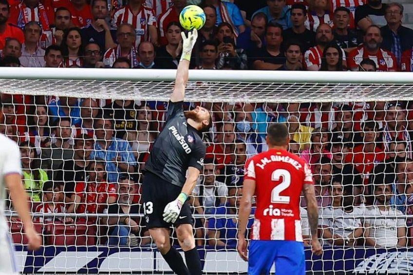 Jan Oblak durante un partido del Atlético de Madrid