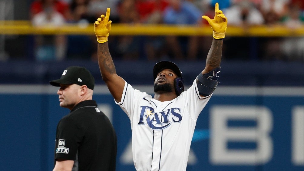 Randy Arozarena: Cuadrangular de tres carreras en triunfo de Rays ante Red Sox