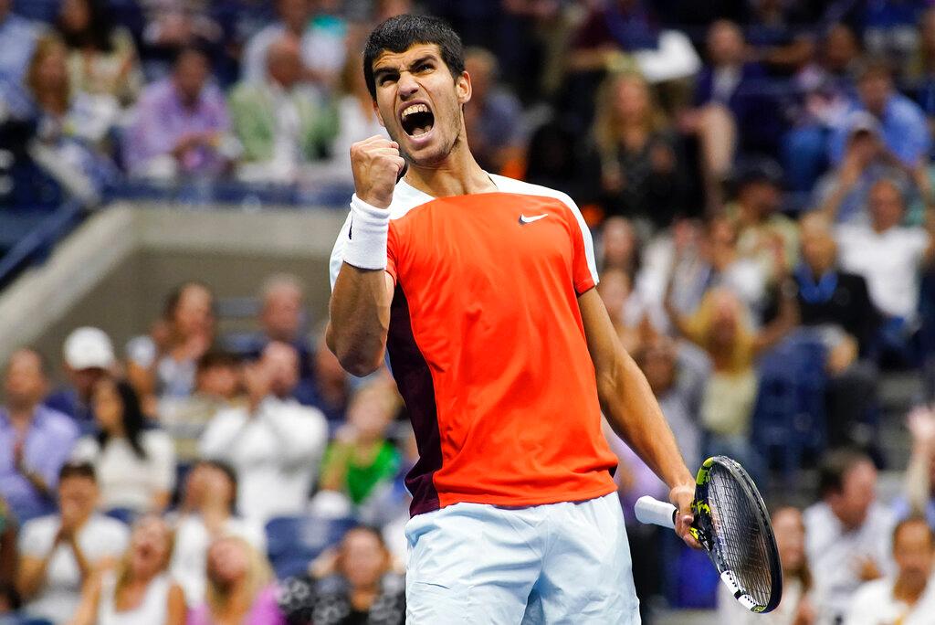 Alcaraz tras ganar la final del US Open 