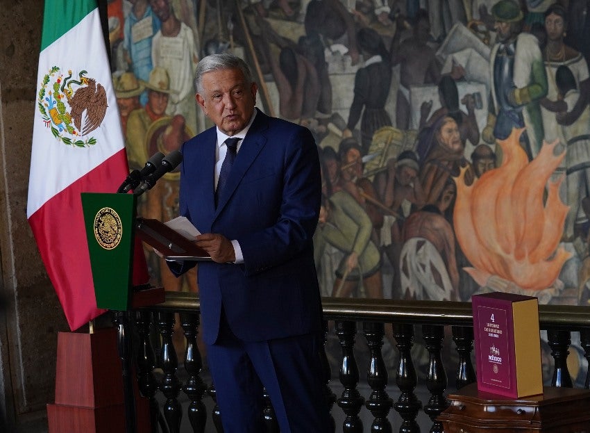 Andrés Manuel López Obrador, presidente de México 