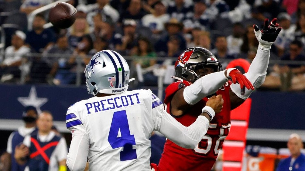 El momento en que se lesionó Dak Prescott