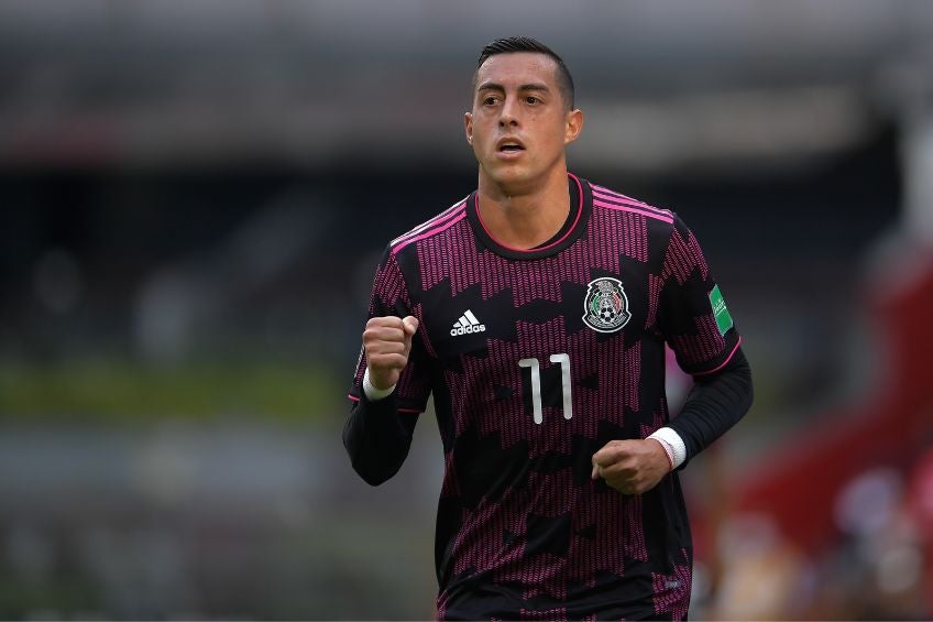 Rogelio Funes Mori festejando un gol