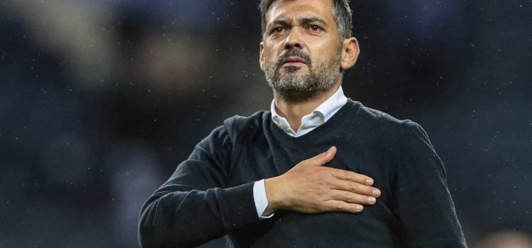 Sérgio Conceiçao en partido con el Porto