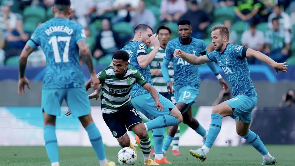 El Tottenham no pudo ante el Sporting