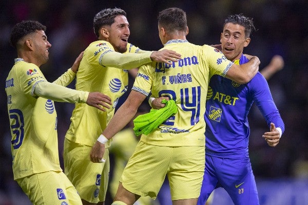 América celebra con Federico Viñas