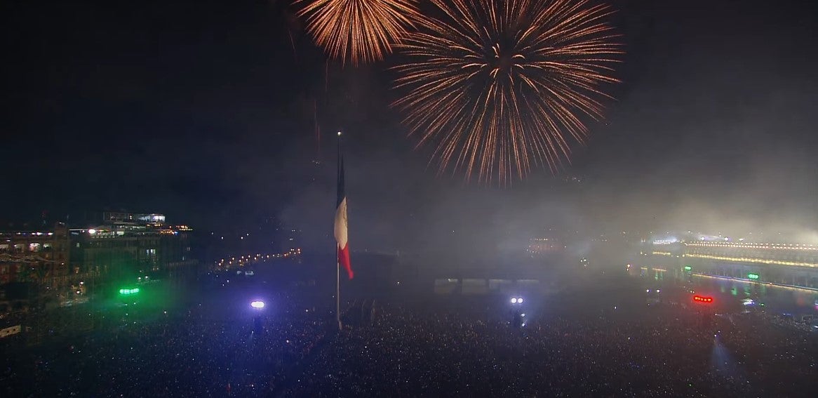 El Zócalo capitalino lució lleno en el Grito de Independencia 