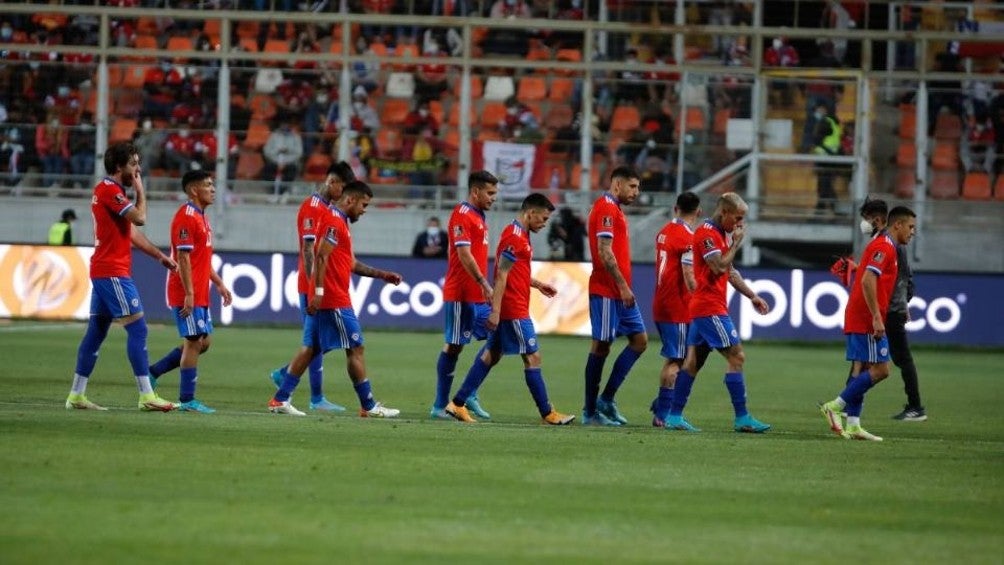 Selección de Chile en lamento