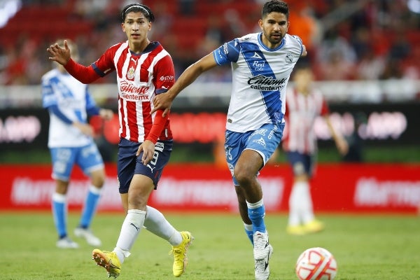 Diego de Buen en el duelo contra Chivas