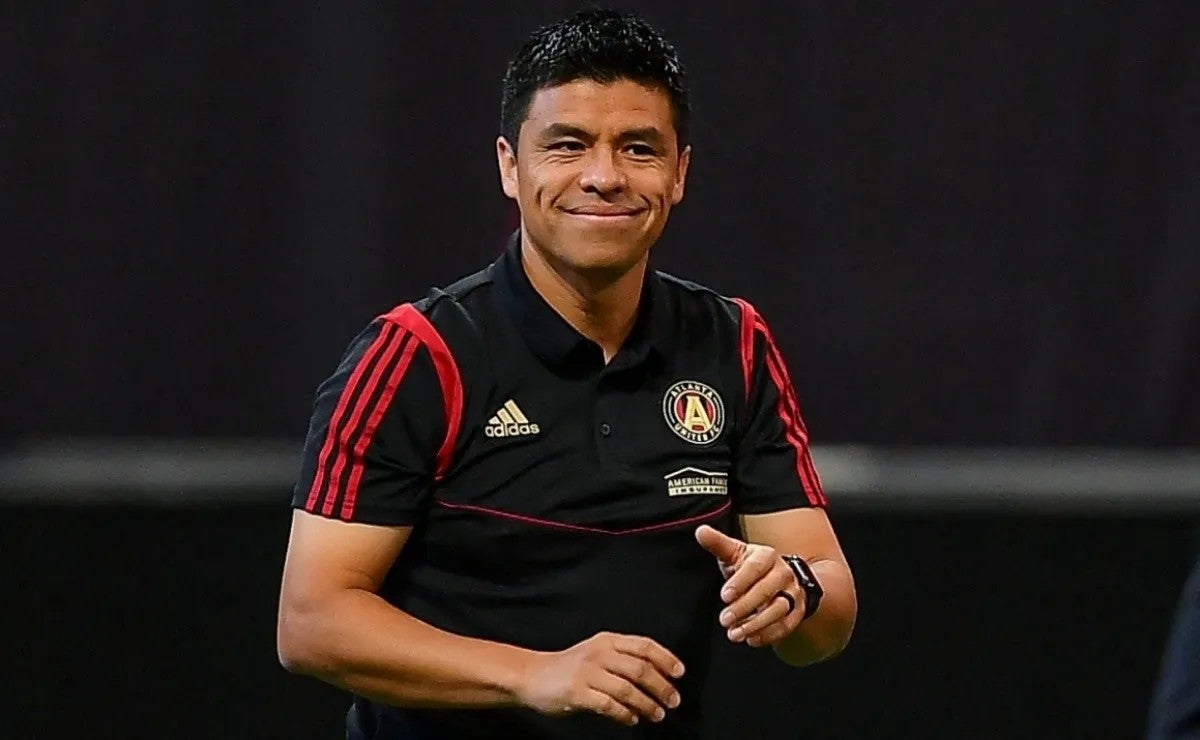 Gonzalo Pineda entrenando al Atlanta United