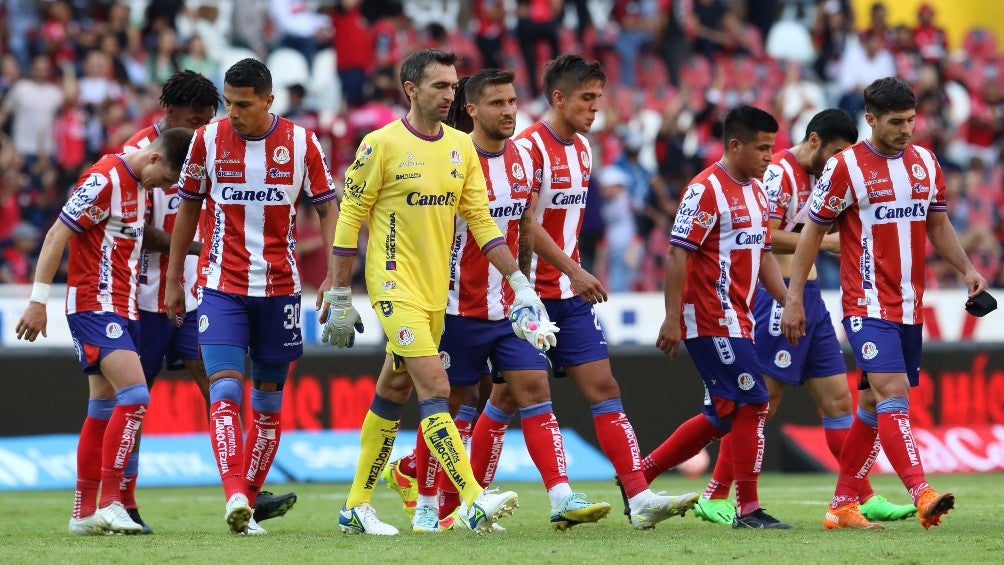 Atlético San Luis tras partido