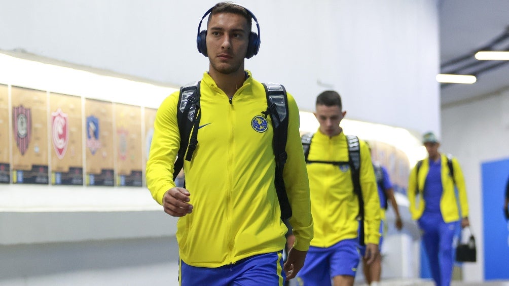 Cáceres en previo al partido vs Chivas