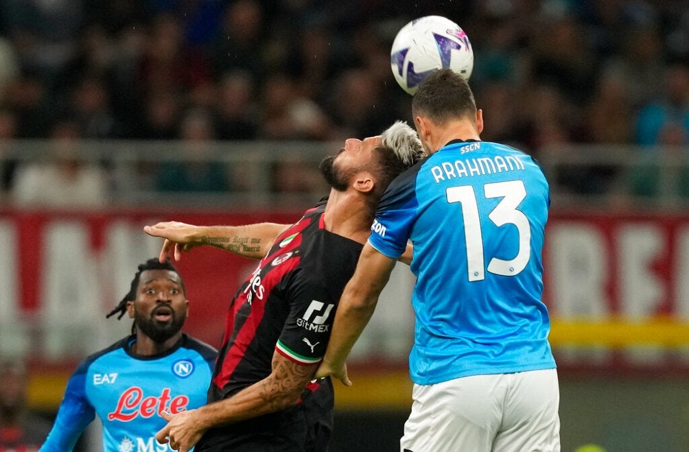 El Milán no pudo con el Napoli en San Siro