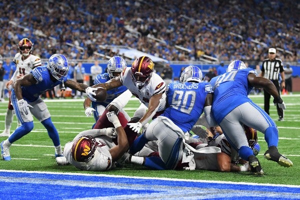 Lions vs Commanders en el Ford Field