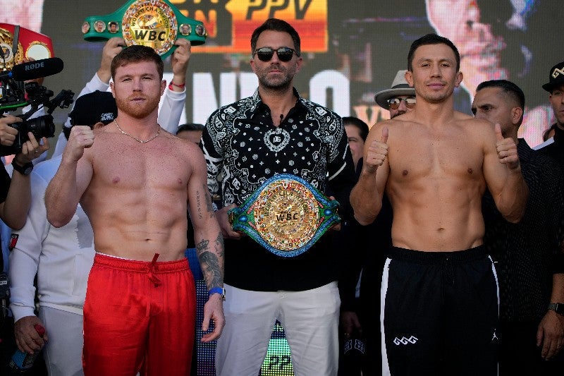 Canelo y Golovkin