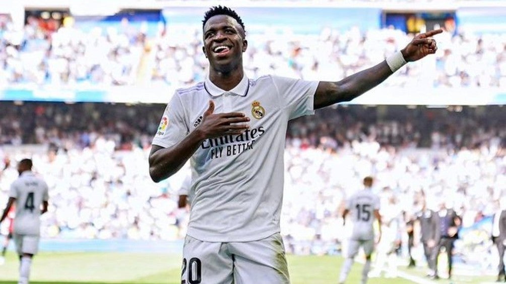 Vinicius con el  Real Madrid