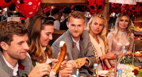 Bayern Munich celebró el Oktoberfest 