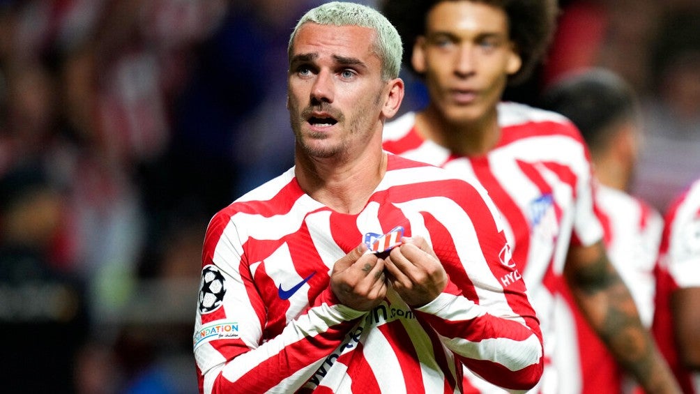 Antoine Griezmann perdió la titularidad con el Atlético