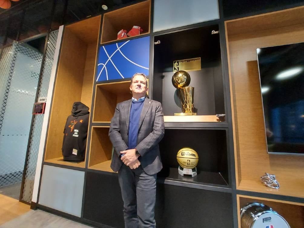 Raúl Zárraga, director de NBA México