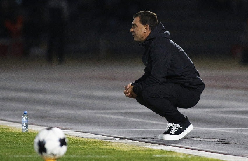 Pablo Guede en un partido 