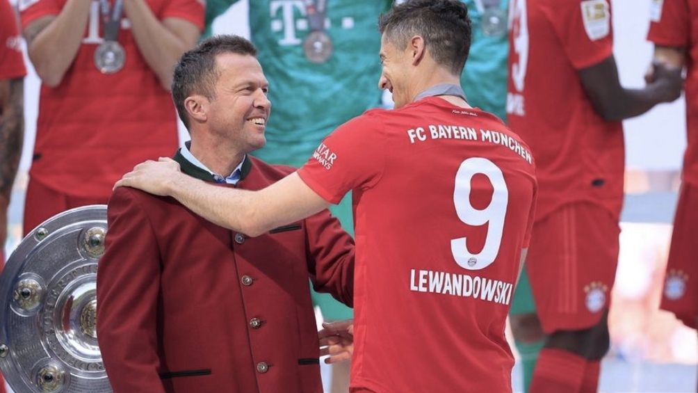 Matthäus con Lewandowski