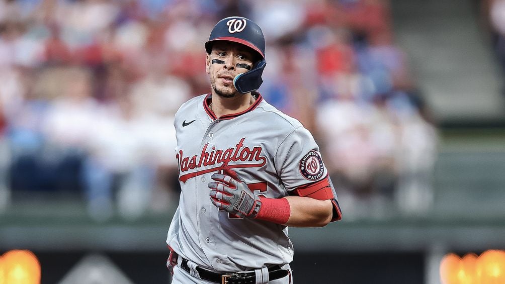 Joey Meneses con los Washington Nationals