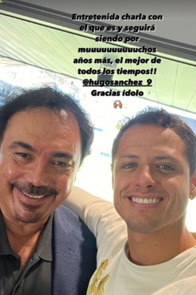 El mensaje de Chicharito en redes sociales