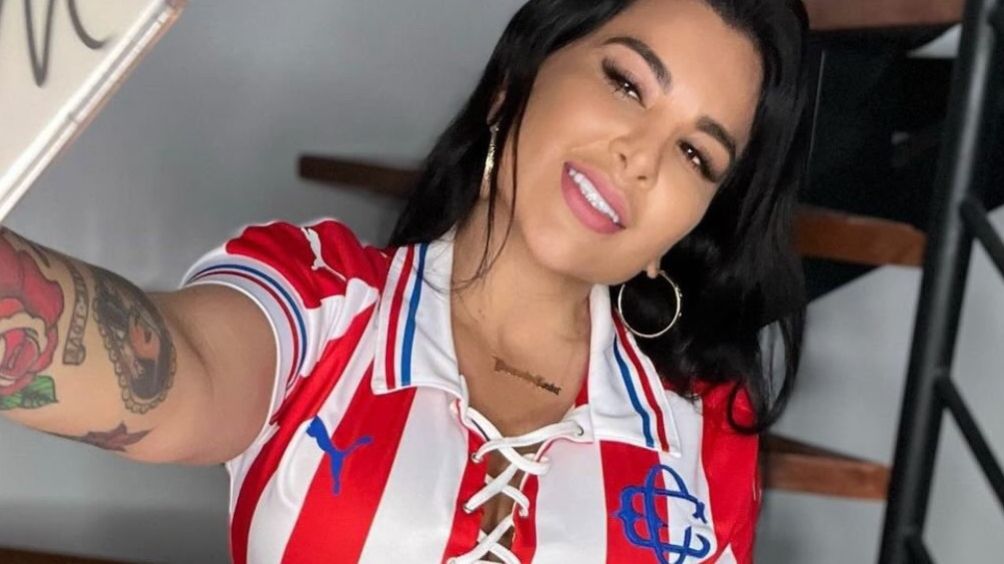 Marzhe Ponce de León, aficionada de Chivas