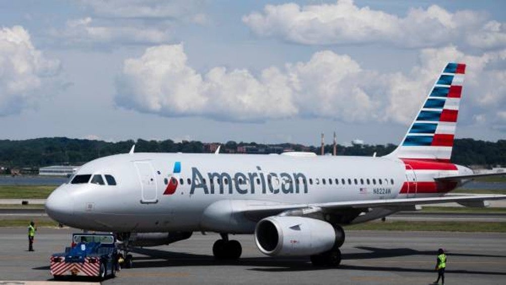 Avión de American Airlines