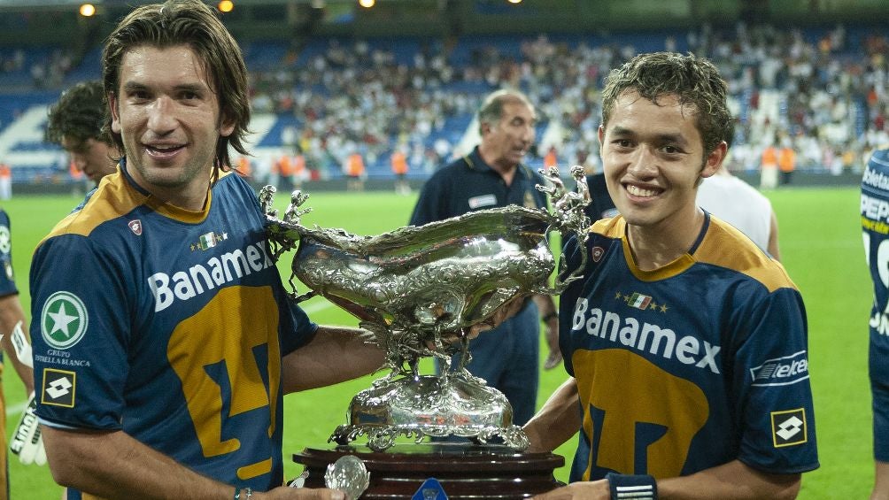 Parejita López fue campeón con los Pumas