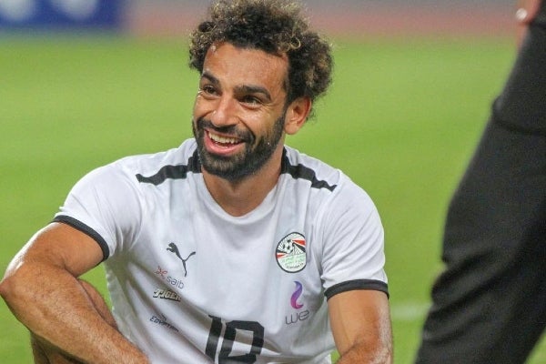 Mo Salah, delantero de la Selección de Egipto